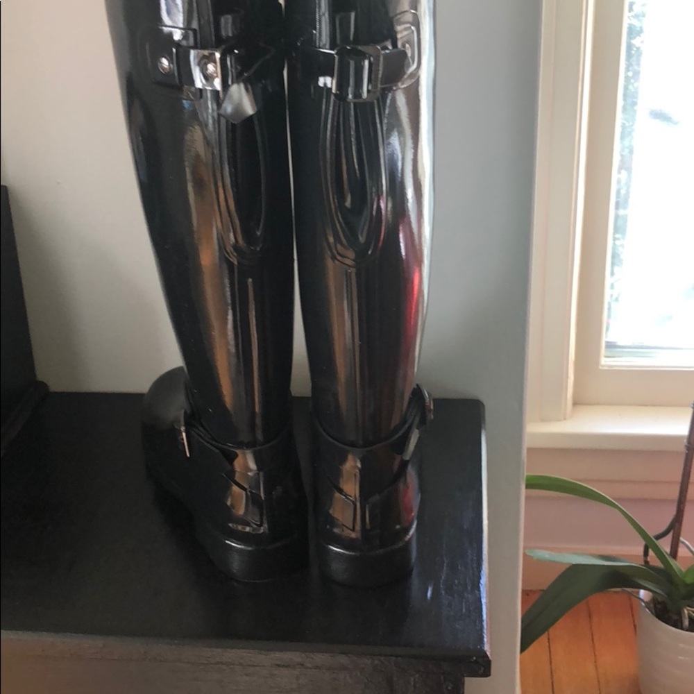 Classy HUNTER Riding rain boots - Picture 3 of 8